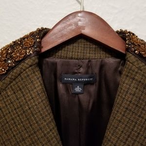 Banana republic blazer, jacket sz6 new without tag